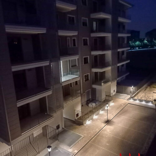 bbb illuminazione realizzazione cortile