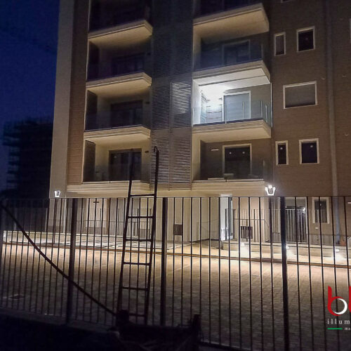 bbb illuminazione realizzazione cortile