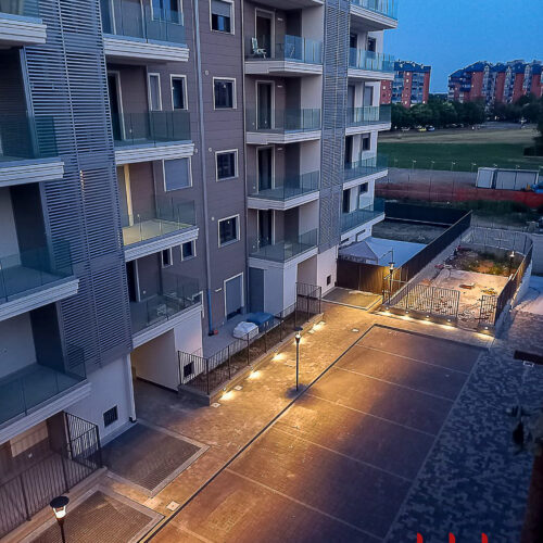 bbb illuminazione realizzazione cortile