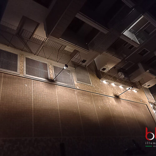 bbb illuminazione realizzazione cortile