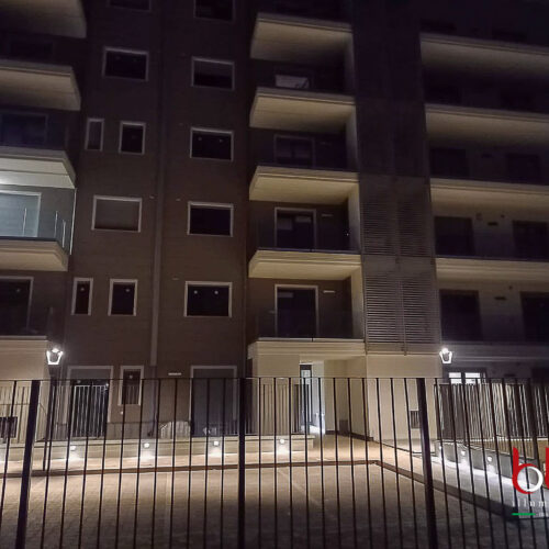 bbb illuminazione realizzazione cortile