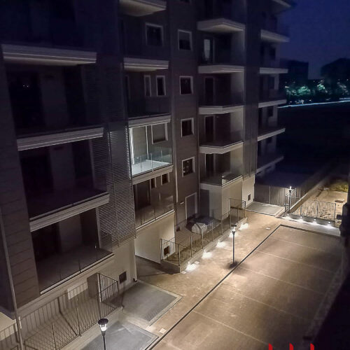 bbb illuminazione realizzazione cortile