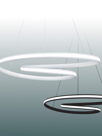 bbb illuminazione lampada vivida sospensione shang cover