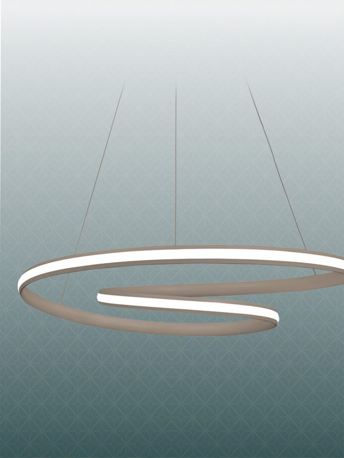 bbb illuminazione lampada vivida sospensione shang cover
