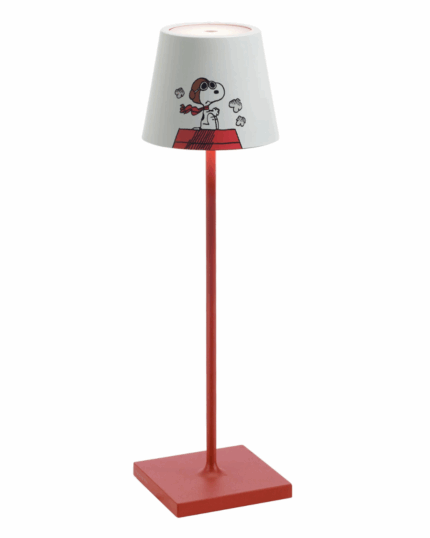 Lampada Poldina Pro x Peanuts Snoopy – LED Ricaricabile IP65 da Interno/Esterno