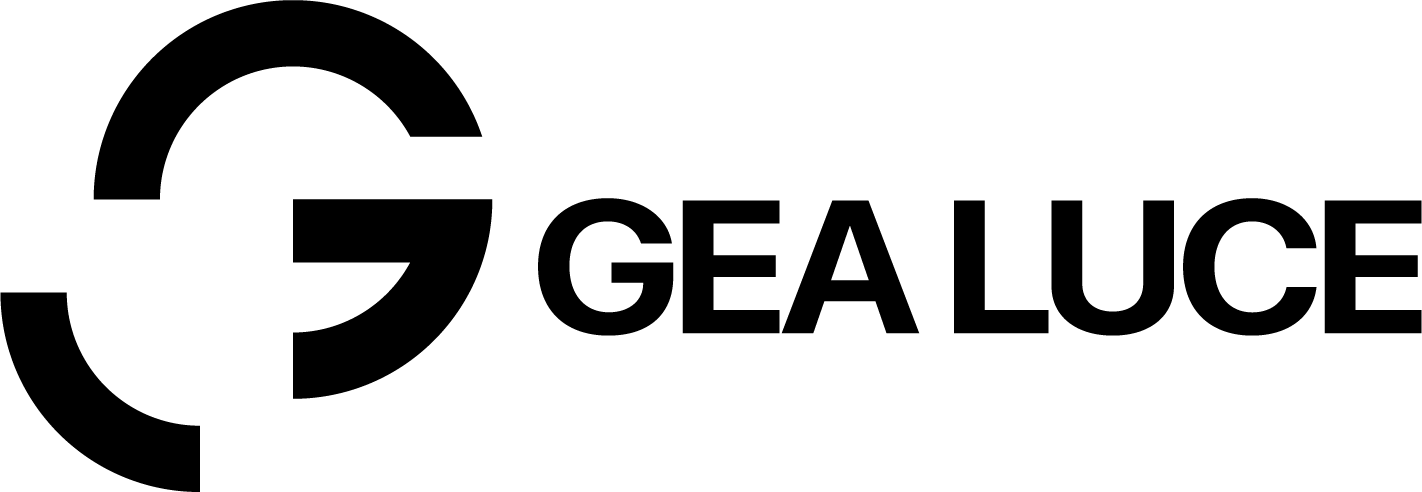Logo Gea Luce - illuminazione paesaggistica e per giardini