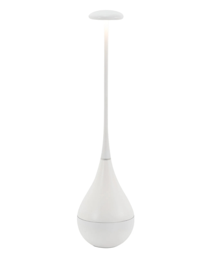 Lampade ricaricabili Dondolina colori bianco rosso titanio oro bronzo