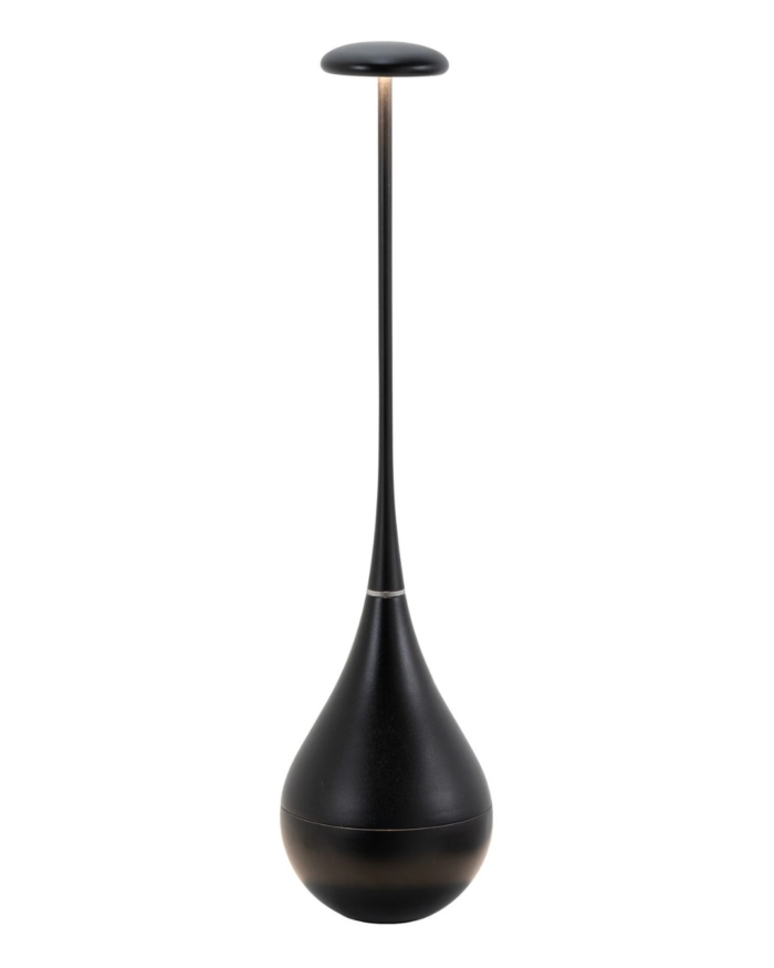 Lampade ricaricabili Dondolina colori bianco rosso titanio oro bronzo